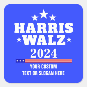 独自のHarris Walz 2024を作成 スクエアシール