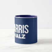 独自のHarris Walz 2024を作成 マグカップ (中央)