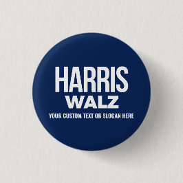独自のHarris Walz 2024を作成 缶バッジ