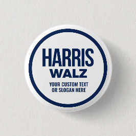 独自のHarris Walz 2024を作成 缶バッジ