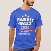 独自のHarris Walz 2024を作成 Tシャツ (正面)