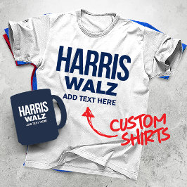 独自のHarris Walz 2024を作成 Tシャツ