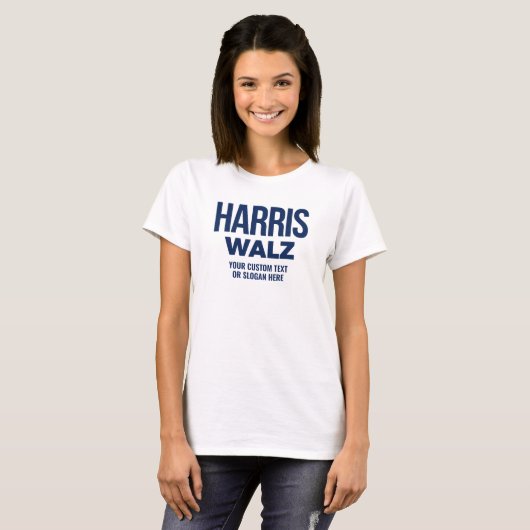 独自のHarris Walz 2024を作成 Tシャツ (正面フル)