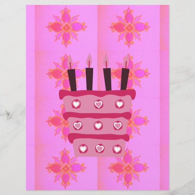 独自のHaveハッピーバースデーを作成す賛美る (正面)