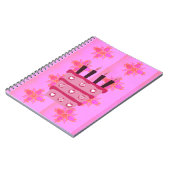 独自のHaveハッピーバースデーを作成す賛美る ノートブック (左側)