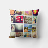 独自のInstagramを作成する クッション (裏面)