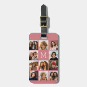 独自のInstagramを作成11フォトコラージョラル ラゲッジタグ (正面縦)