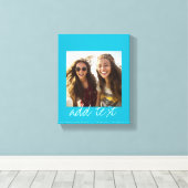 独自のInstagramアーカスタムトを作成 キャンバスプリント (インサイチュ (ウッドフロア))