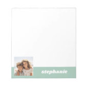 独自のInstagramアートを作成 ノートパッド (正面)