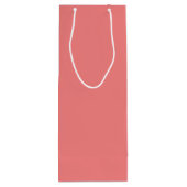 独自のInstagramコラージュのモノグラムをカスタム作成 ワインギフトバッグ (裏面)