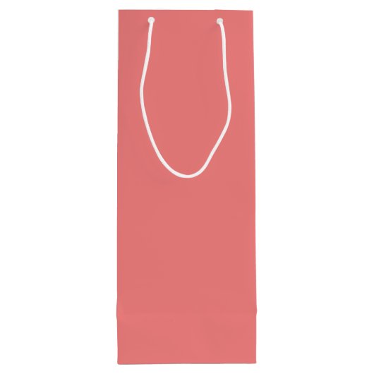 独自のInstagramコラージュのモノグラムをカスタム作成 ワインギフトバッグ (裏面)