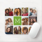 独自のInstagramフォトコラージュの作成ライム マウスパッド (マウス)