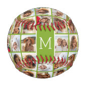 独自のInstagramフォトコラージュの作成ライム 野球ボール (正面)