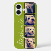 独自のInstagramフォトコラージュの作成 Case-Mate iPhoneケース (裏面)