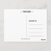 独自のInstagramフォトコラージュポストカードの作成 ポストカード (裏面)