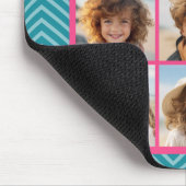 独自のInstagramフォトコラージュ9枚の写真を作成 マウスパッド (コーナー)