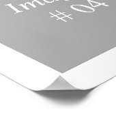 独自のInstagramフォトコレクションを作成する ポスター (角)