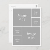 独自のInstagramフォトコレクションを作成する ポストカード (正面/裏面)