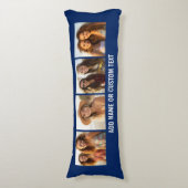 独自のInstagram Collage Navy 4写真の作成 ボディピロー (正面縦)