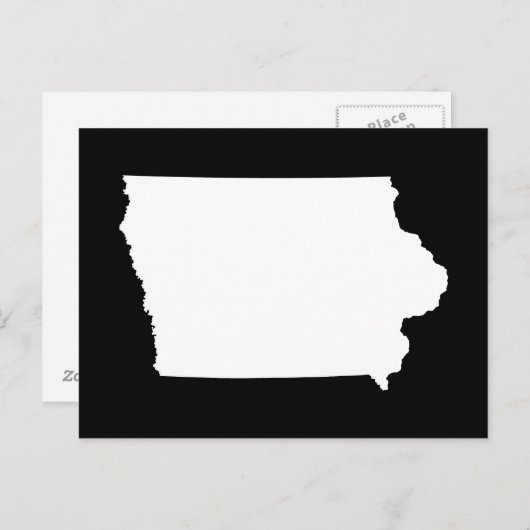 独自のIowaの移行発表の作成 ポストカード (正面/裏面)