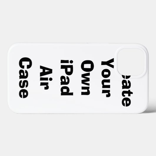 独自のiPadエアケースを作成する Case-Mate iPhoneケース (裏面 (横))