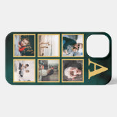 独自のiPhoneファミカスタムリ写真コラージュの作成 iPhoneケース (裏面横)