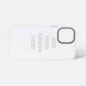 独自のiPhone 12 Miniタフな電話ケースを作成 iPhoneケース (裏面横)