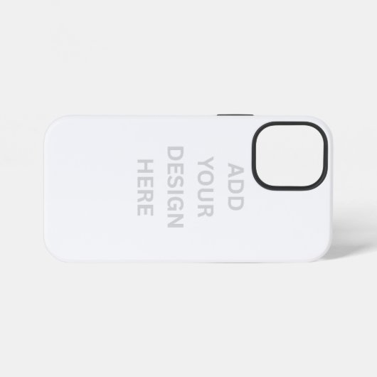 独自のiPhone 12 Miniタフな電話ケースを作成 iPhoneケース (裏面横)