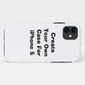 独自のiPhone 5/5Sケースの作成(CaseMate) Case-Mate iPhoneケース (裏面(横))