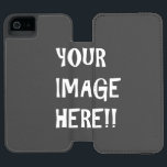 独自のiPhone SE  iPhone 5/5sウォレットケースの作成 iPhone SE/5/5sウォレットケース<br><div class="desc">Zazzleの驚くべき個人用設定ツールを使用して、独自のBlack iPhone SE  iPhone 5/5sウォレットケースをデザインできます。
独自の文字、写真、画像、またはデザインを追加します。</div>