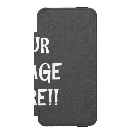 独自のiPhone SE+ iPhone 5/5sウォレットケースの作成 Incipio iPhoneウォレットケース (フォリオ 正面)