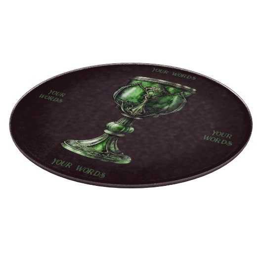 独自のJade Green Chaliceの作成 カッティングボード (角)