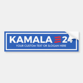 独自のKAMALA 2024を作成 バンパーステッカー