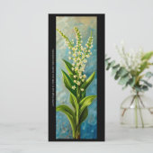 独自のLily of the Valleyブックマークカードの作成 (スタンド正面)