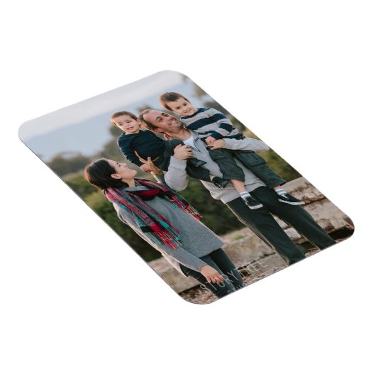 独自のMAGNET PHOTOを作成 – 写真と文字を追加！ マグネット (右側)