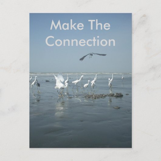 独自のMakeつながり ポストカード (正面)