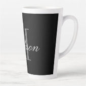 独自のMonogramイニシャル名の作成 カフェラテマグ (右)