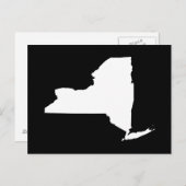 独自のNew York Moving Announcementの作成 ポストカード (正面/裏面)