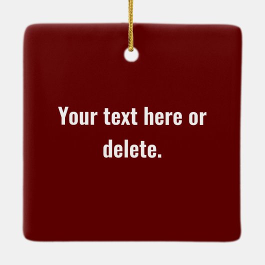 独自のNFT PFPカスタム暗号化の作成とアップロード セラミックオーナメント (裏面)