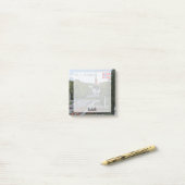 独自のOslo写真パーソナライズされたを作カスタム成 ポストイット (デスク上)