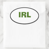 独自のOval Zazzleステッカーを作成縁ど 楕円形シール (バッグ)