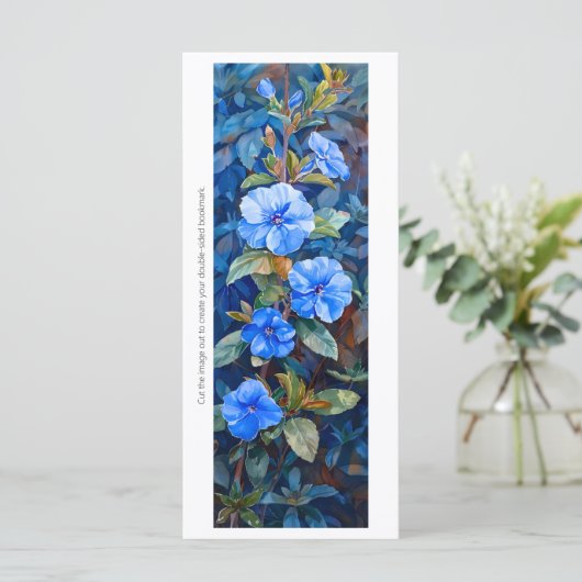 独自のPerriwinkleブックマー色彩の鮮やかク・カードの作成 (スタンド正面)