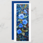 独自のPerriwinkleブックマー色彩の鮮やかク・カードの作成 (正面/裏面)