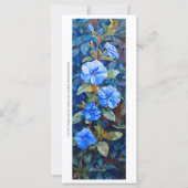 独自のPerriwinkleブックマー色彩の鮮やかク・カードの作成 (正面)