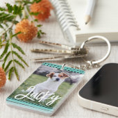 独自のPet写真を作成Boho Paw印刷キーチェーン キーホルダー (正面右)