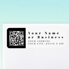 独自のQRコードで置き換える |モダン | ラベル