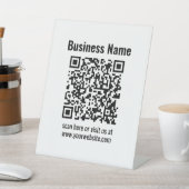 独自のQRコードを作成する |トランスペラント 台座サイン (インサイチュ)