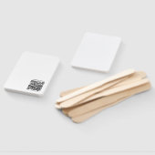 独自のQRコードを作成する | 白黒 ハンドファン (組立なし)