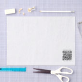 独自のQRコードを作成する | 白黒 薄葉紙 (クラフト)