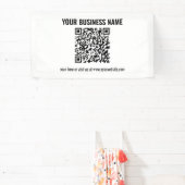 独自のQRコードを作成 | 透明 横断幕 (インサイチュ)